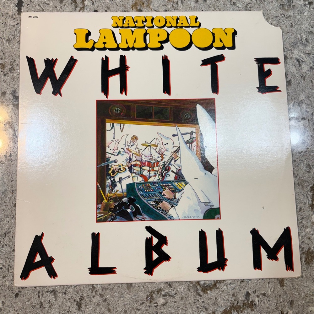 Vintage National Lampoon White Album Vinyl 1980
